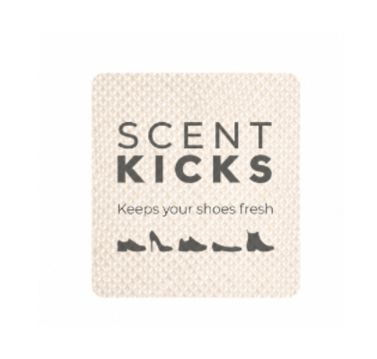Scent Kicks™ Reusable Shoe Travel Bags | Vanilla & Caramel 4 Pack
