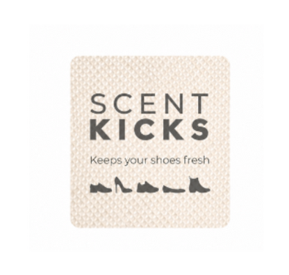 Scent Kicks™ Reusable Shoe Travel Bags | Vanilla & Caramel 4 Pack
